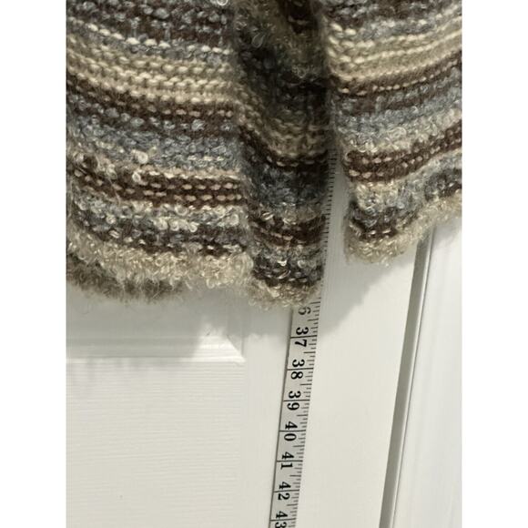 Vintage Jones New York Cardigan Plus 3x Wool Blend Chunky Heavy Knit Nordic - Picture 4 of 7